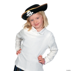 35% OFF: Child's Deluxe Felt Pirate Hat